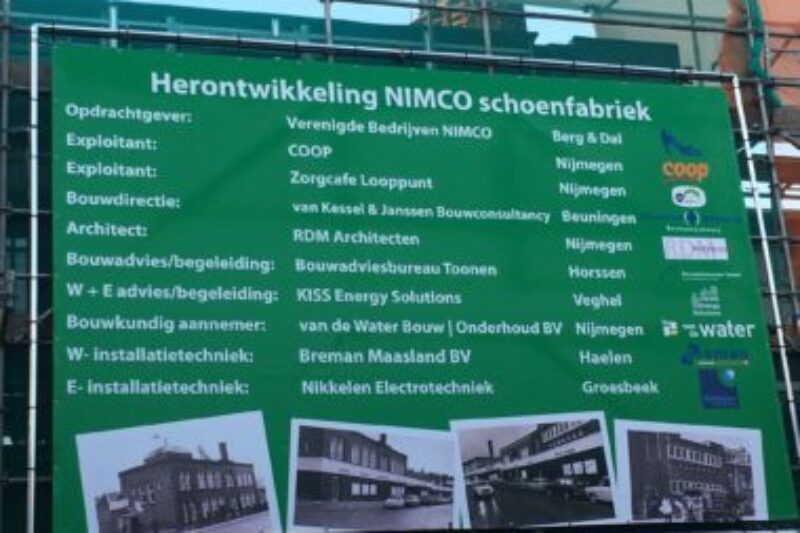 Herontwikkeling Nimco schoenfabriek