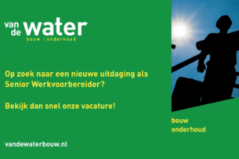 Vacature senior werkvoorbereider